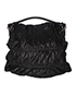 Tessuto Ruched Hobo, front view